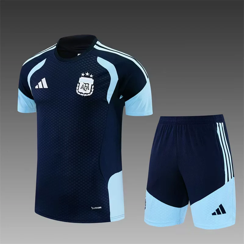 2026-27 Argentina Royal Blue Short-Sleeve Training Jersey view 3