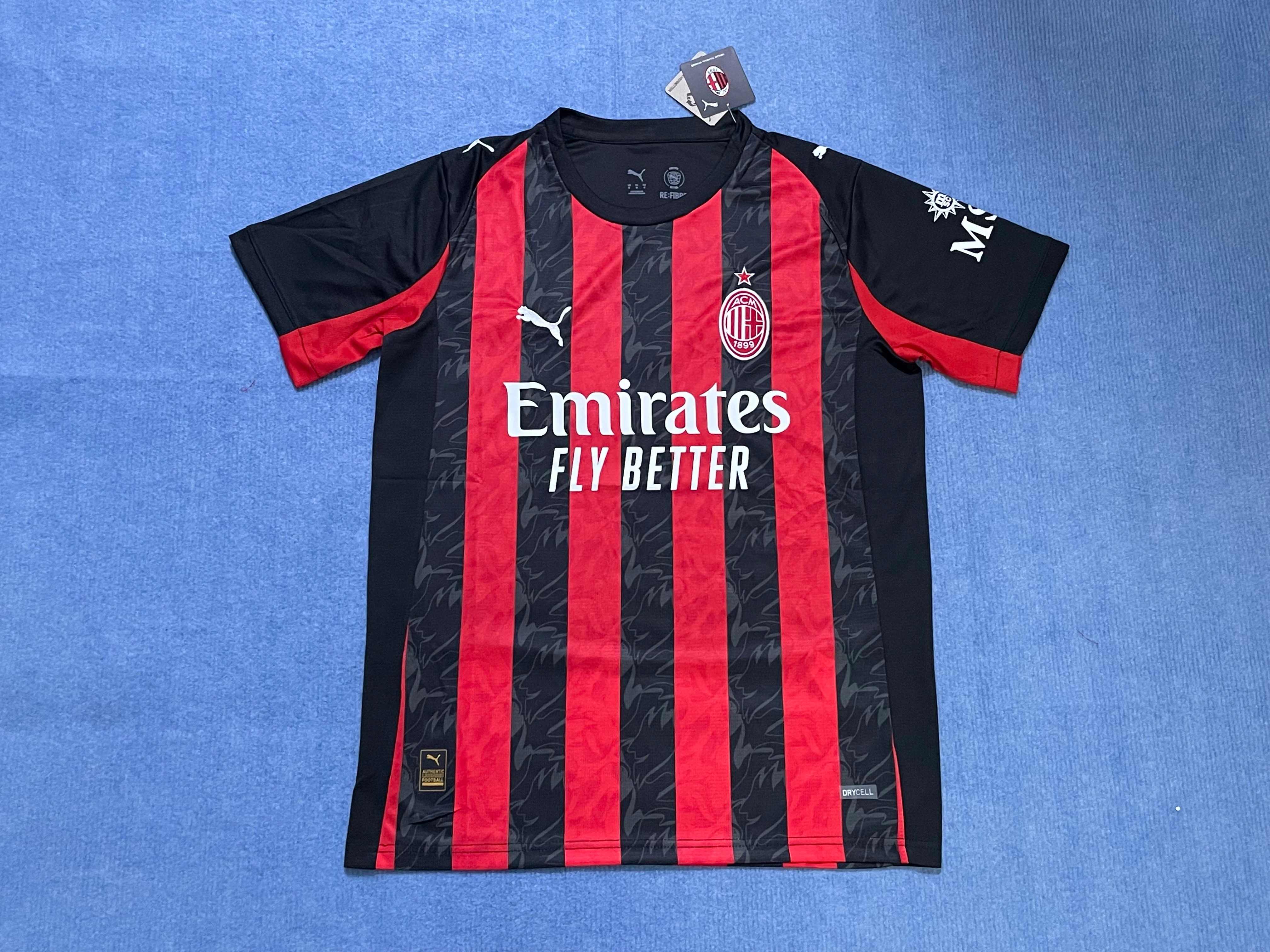 2025-26 AC Milan Home Jersey