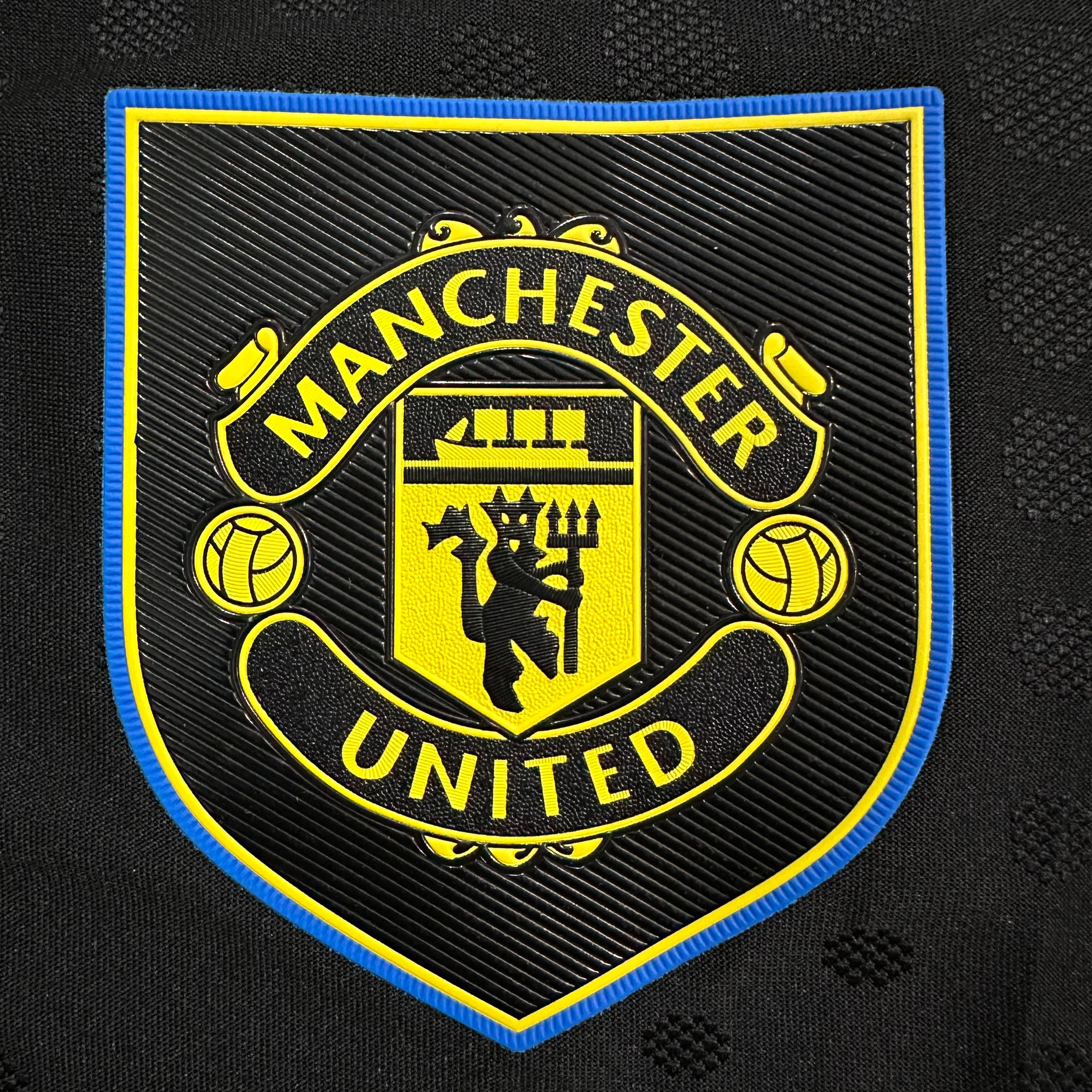 2025-26 Manchester United Second Away Shorts - Player Version view 3