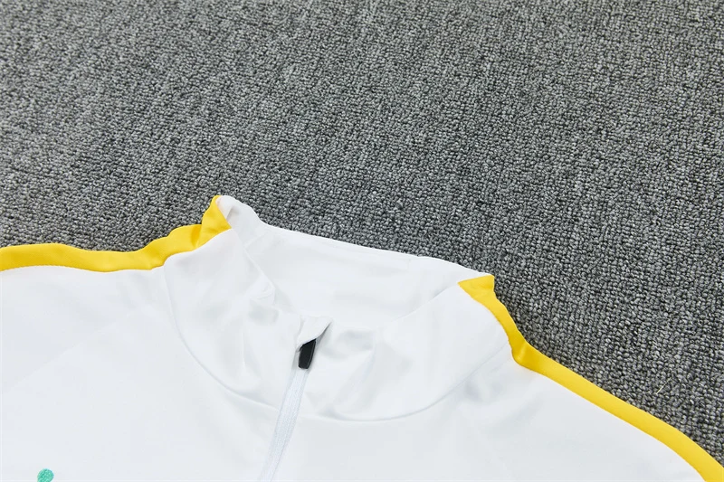 2026-27 Brazil Jordan White Half-Zip Training Jersey view 8