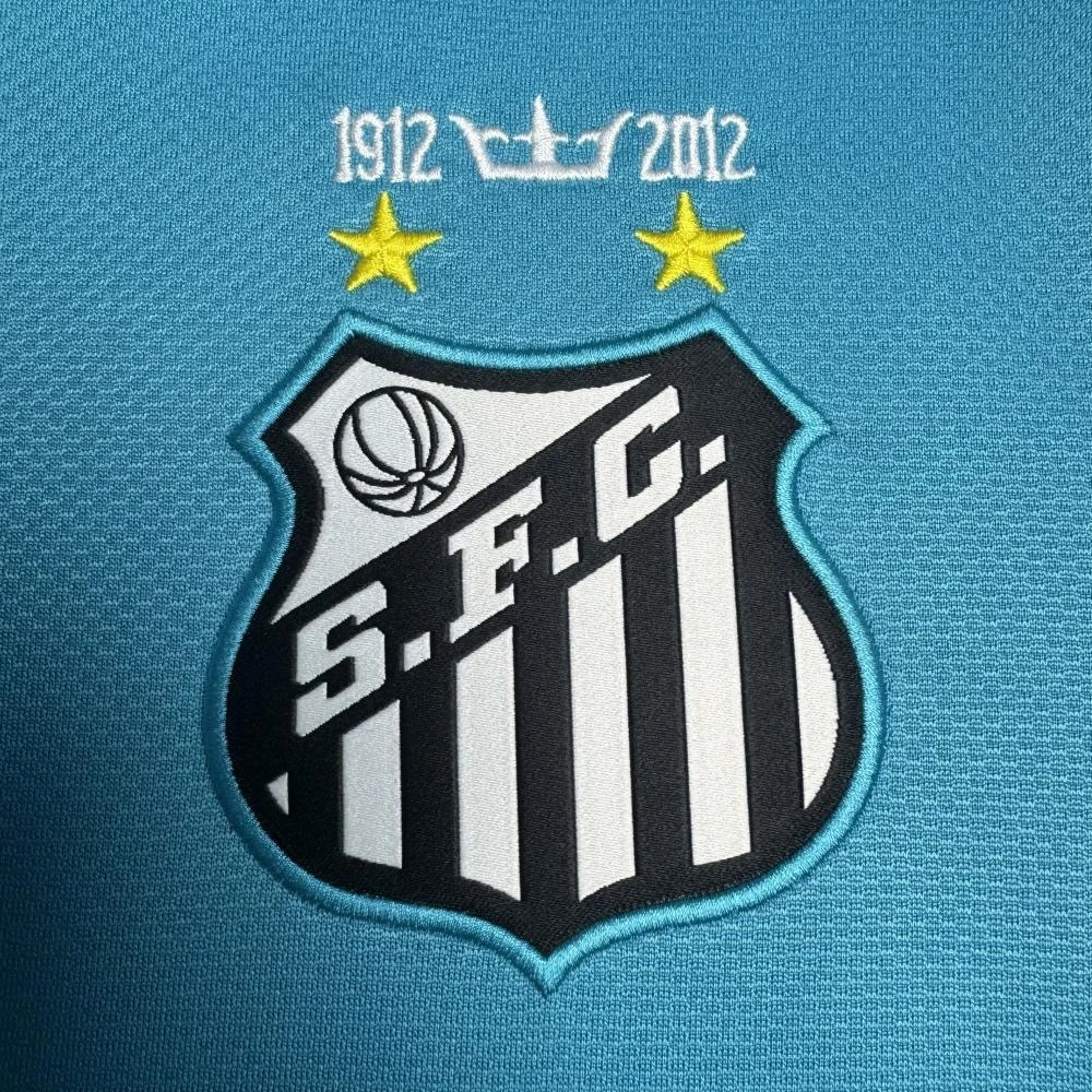 2012-13 Santos Second Away Match Retro Long-Sleeve Jersey view 12