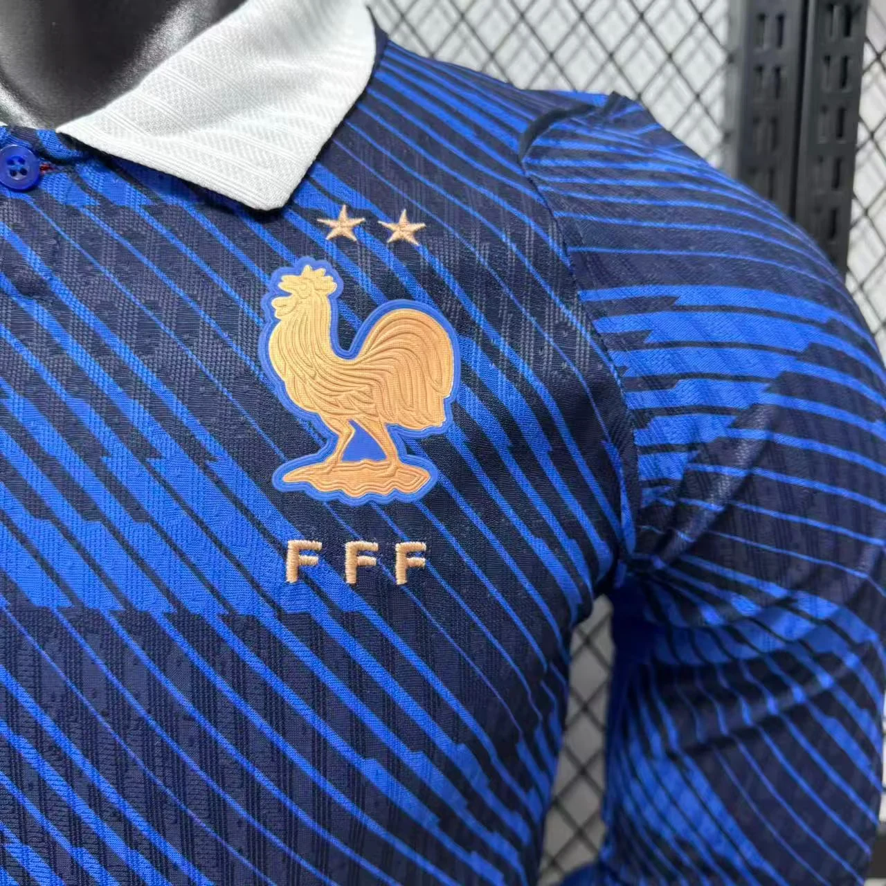 2026 France Home Long-Sleeve Jersey — Player Version view 5