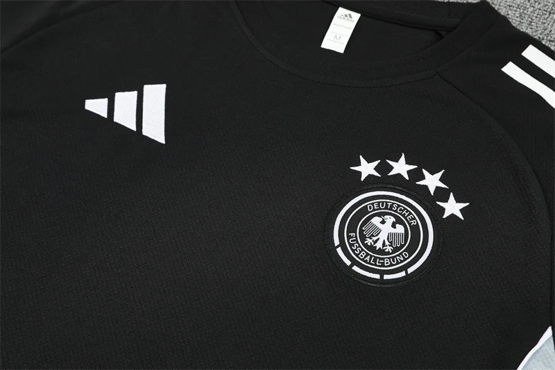 2025-26 Germany Black Short-Sleeve Training Jersey view 5
