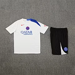 2025-26 Paris Saint-Germain White T90 Short Sleeve Training Jersey view 16