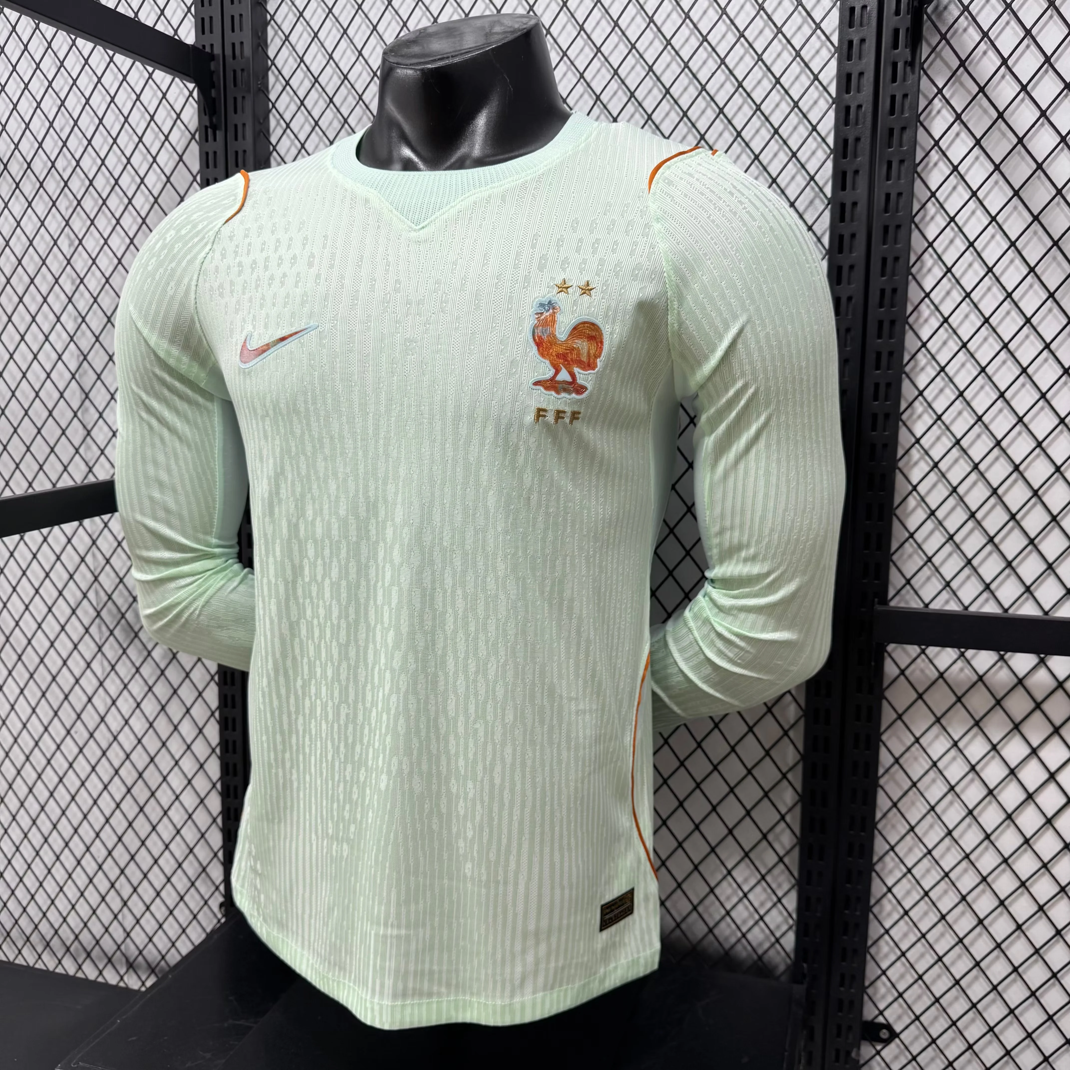 2026 France National Team Away Long-Sleeve Jersey – Player Version view 7