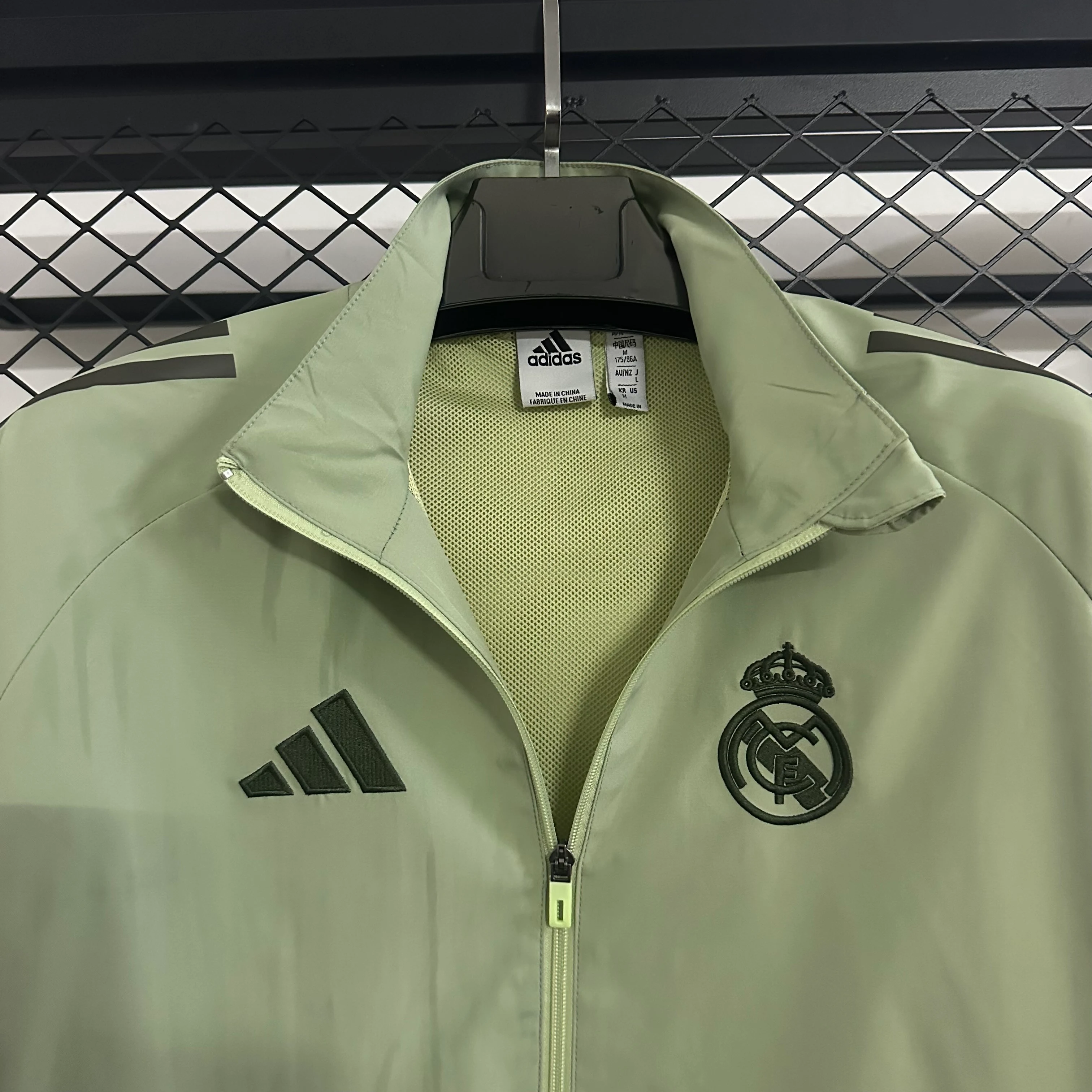 2025-26 Real Madrid Waterproof Training Windbreaker view 5