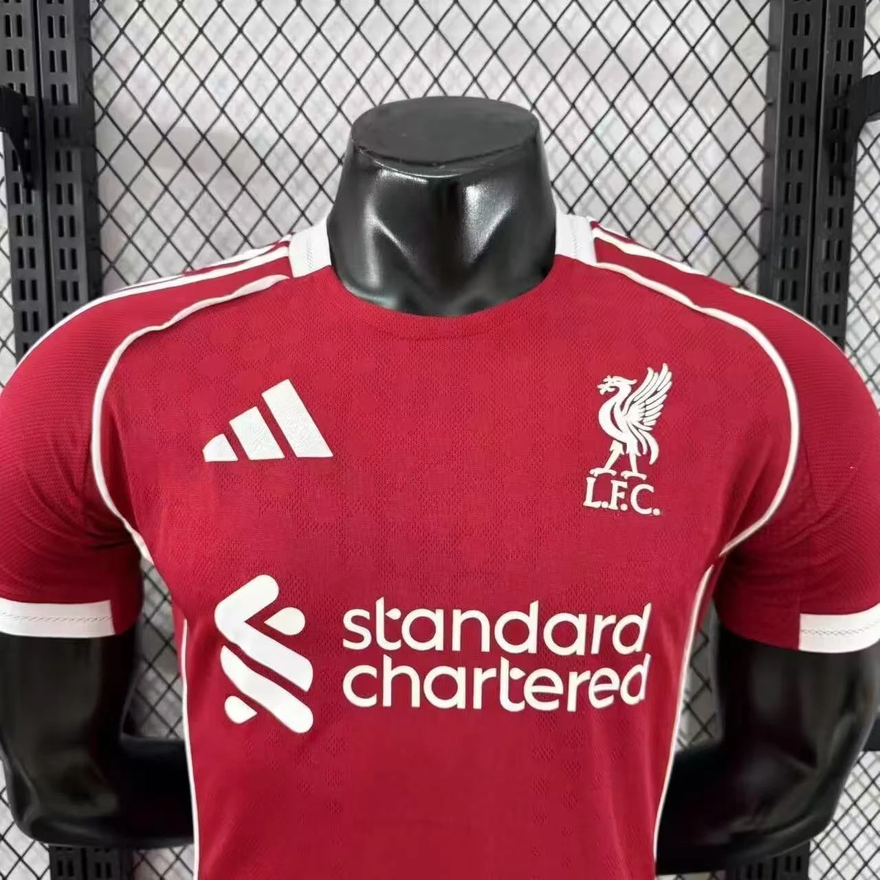 2025-26 Liverpool Home Kit - Player Edition view 3
