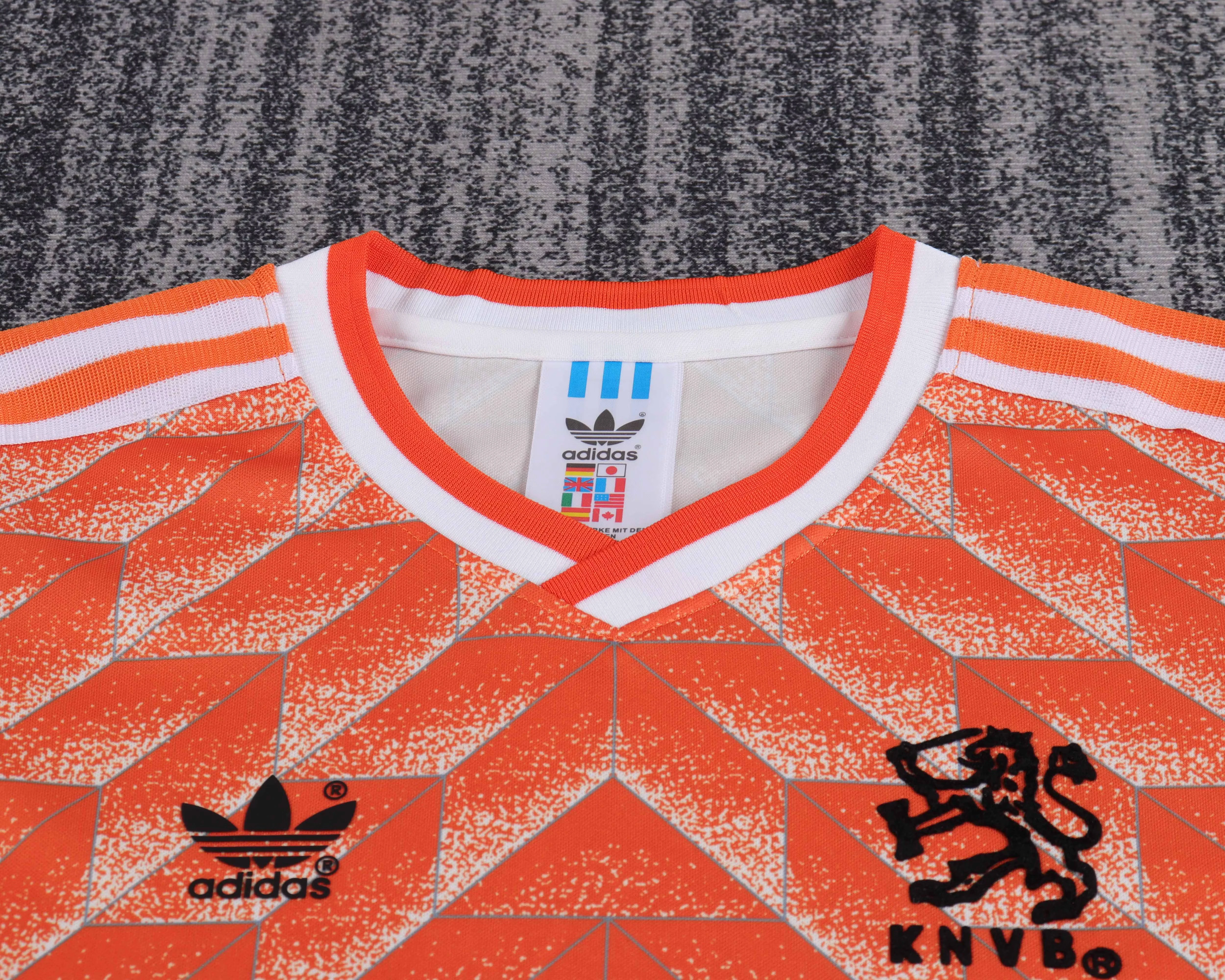 1988 Netherlands Home Retro Shirt - Kids Sizes view 10