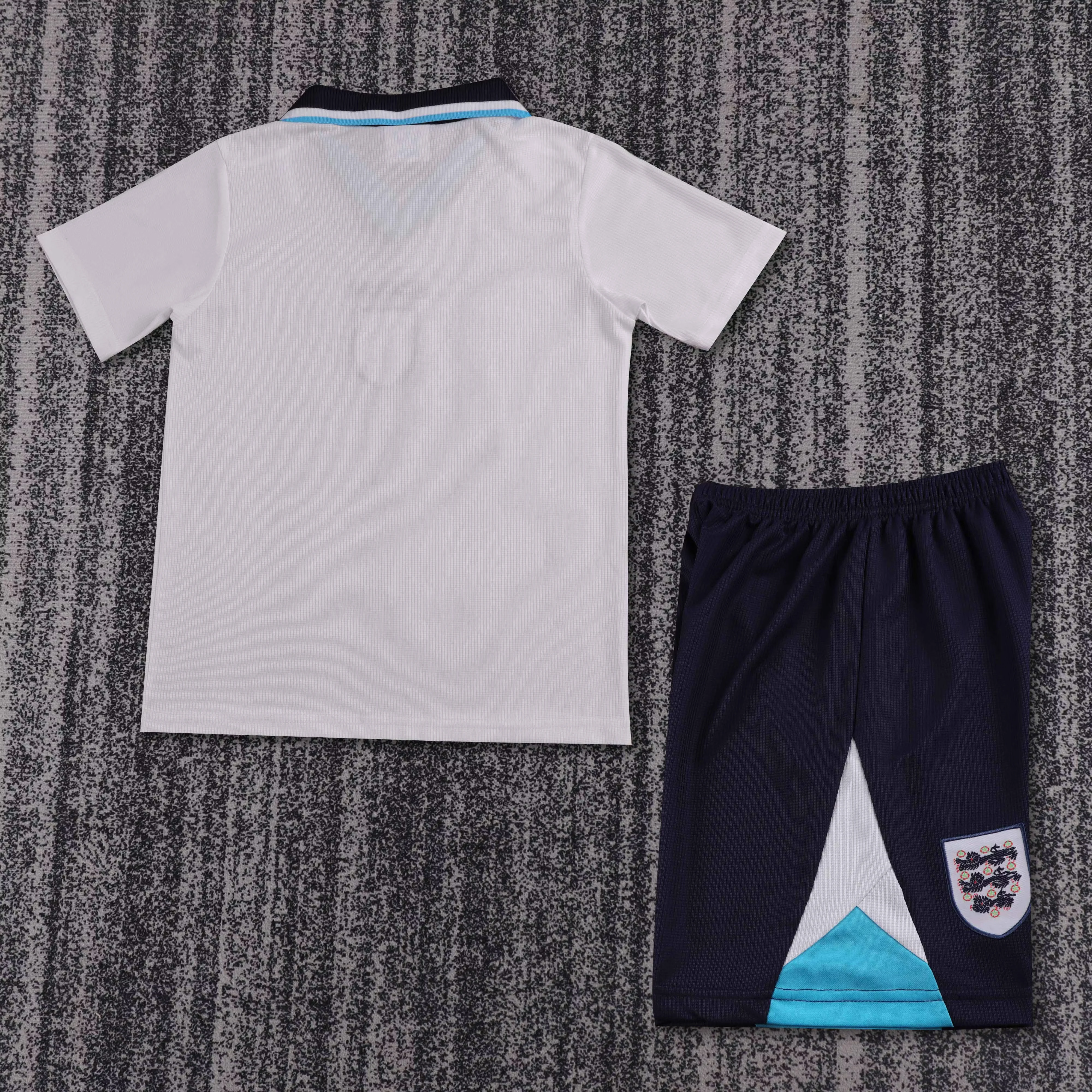 1996 England Home Retro Shirt - Kids Sizes view 2