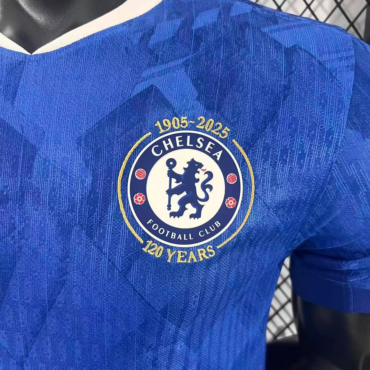2025-26 Chelsea 120th Anniversary Jersey – Player Version view 4