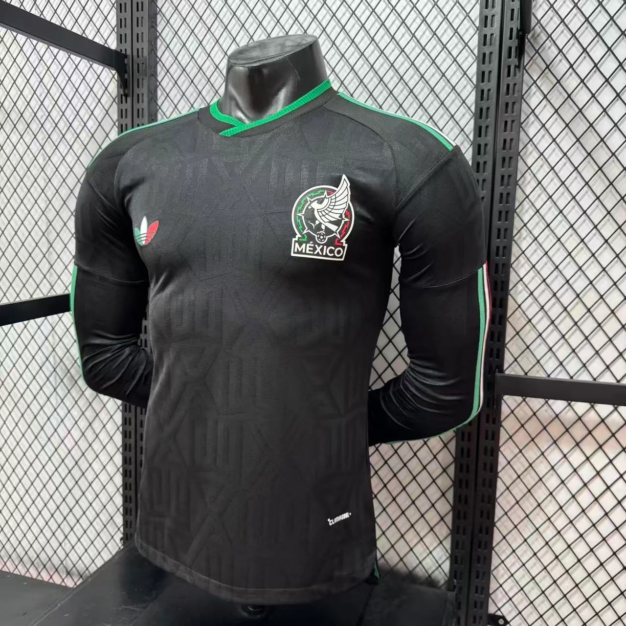 2026-27 Mexico Second Away Long-Sleeve Jersey – Player Version view 10
