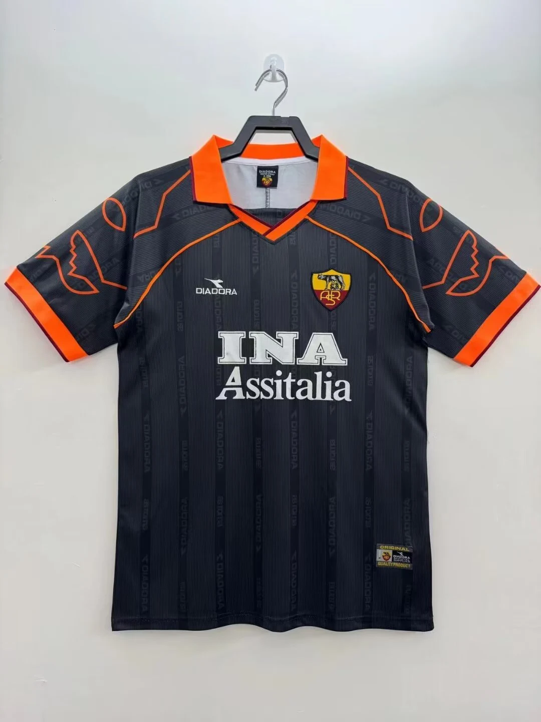 1999-00 Roma Away Retro Jersey