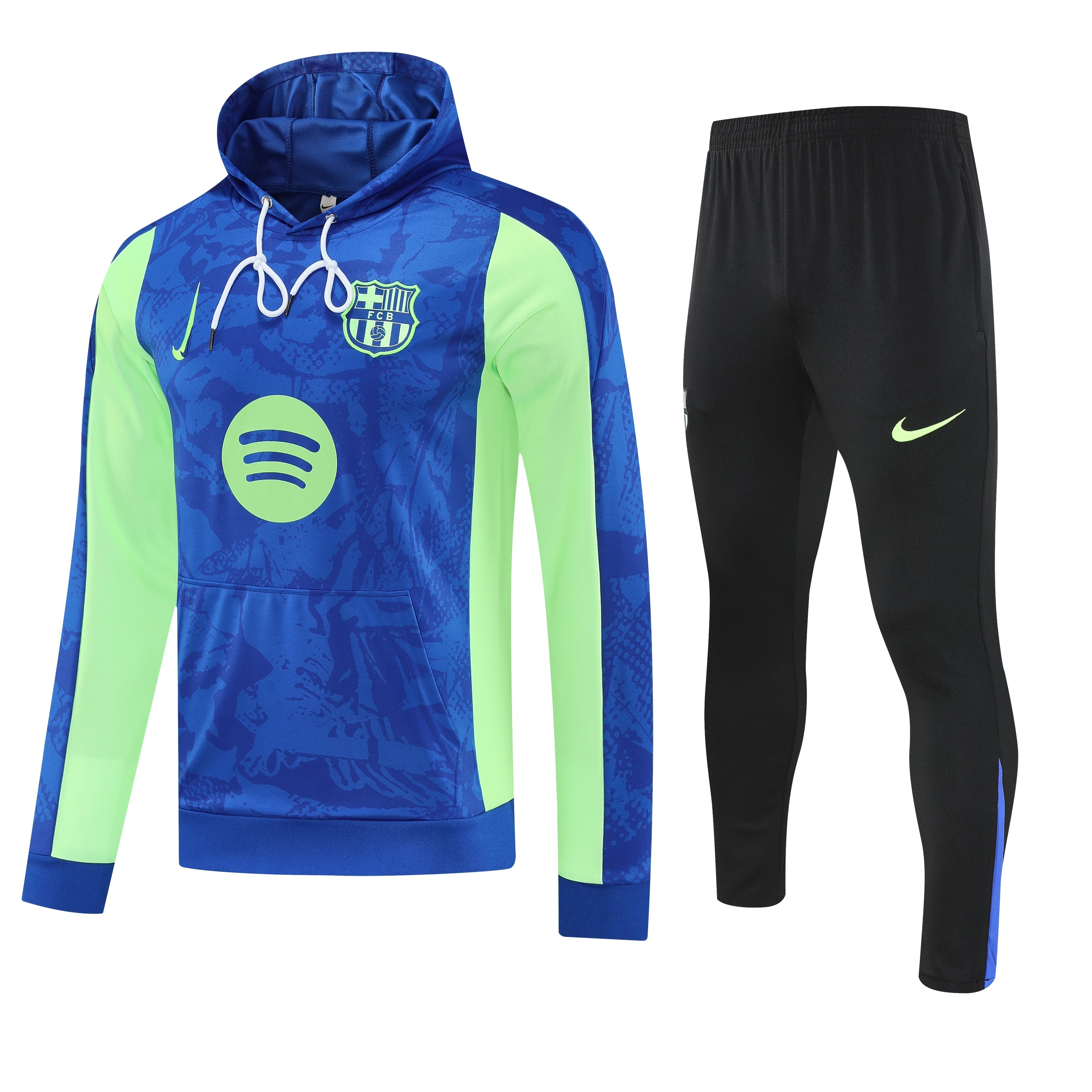 2025-26 Barcelona Blue Half-Zip Training Jersey view 21