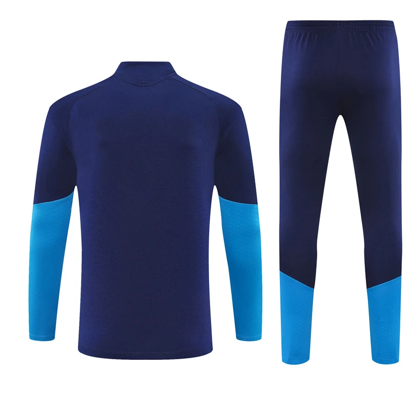 2026-27 Spain Royal Blue Half-Zip Training Jersey (Two Stars) view 17