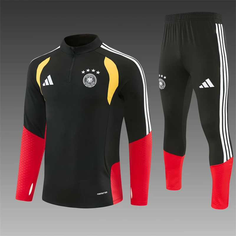 2026-27 Germany Black Half-Zip Training Jersey