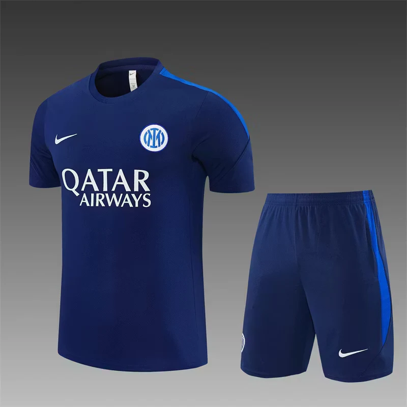 2026-27 Inter Milan Royal Blue Short-Sleeve Training Jersey