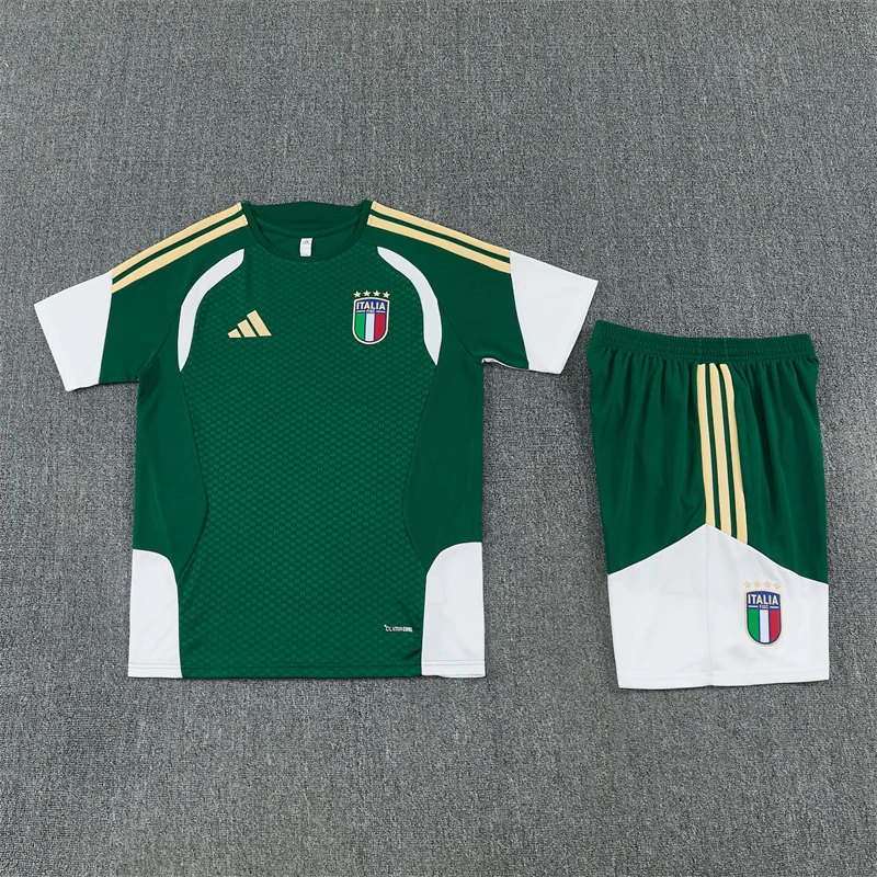 2026-27 Italy Green Short-Sleeve Training Jersey view 15