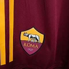 2025-26 AS Roma Home Shorts - Player Edition view 7