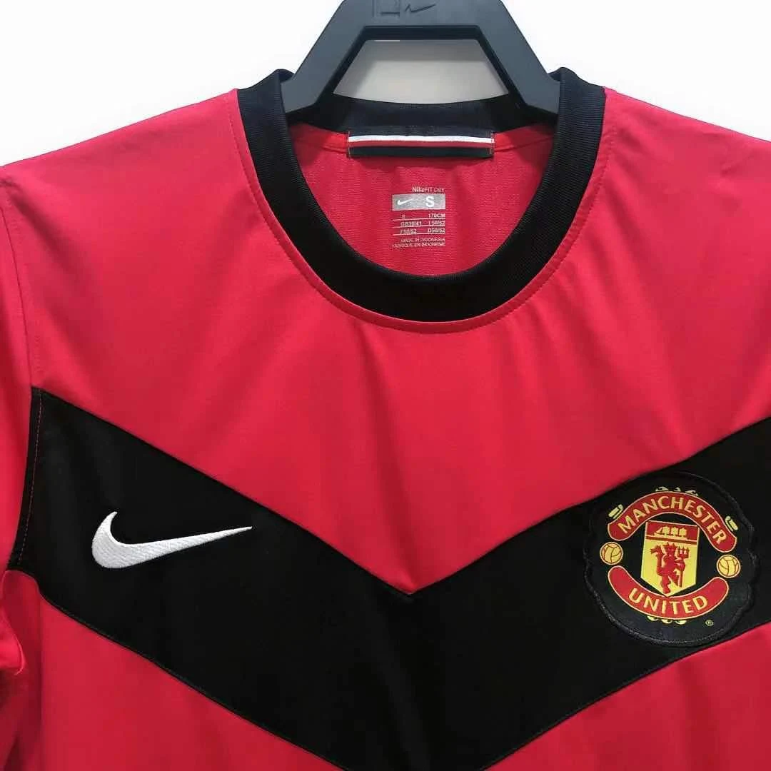 2010 Manchester United Home Retro Jersey view 10