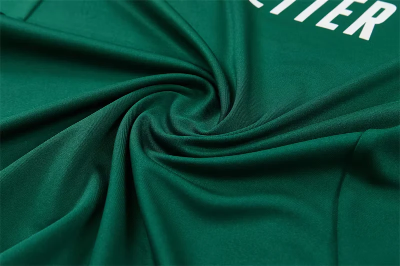2026-27 Real Madrid Green Half-Zip Training Jersey view 9