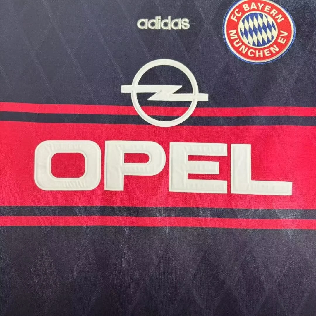 1997-99 Bayern Munich Home Retro Jersey view 3
