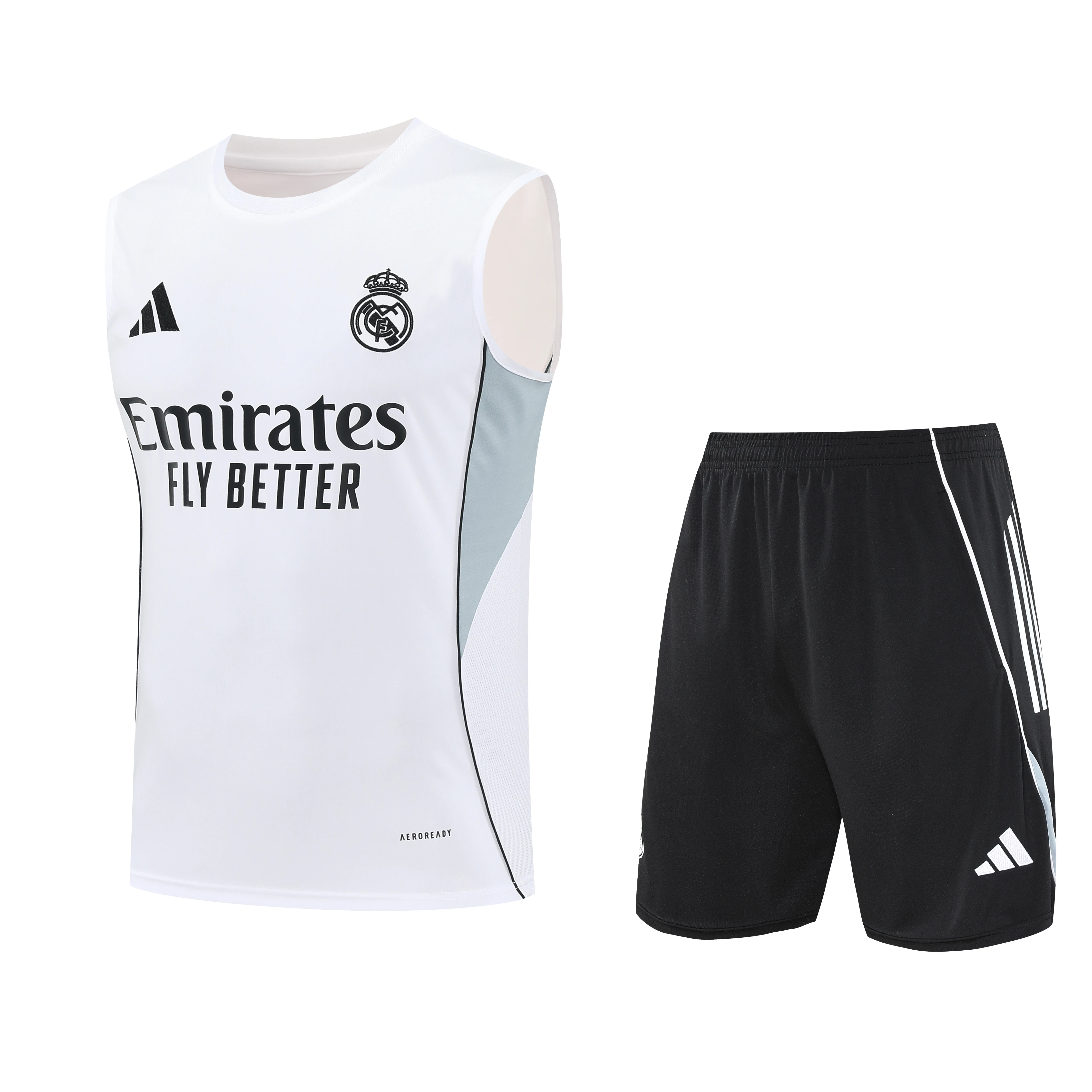 2025-26 Real Madrid Training Vest Jersey view 4