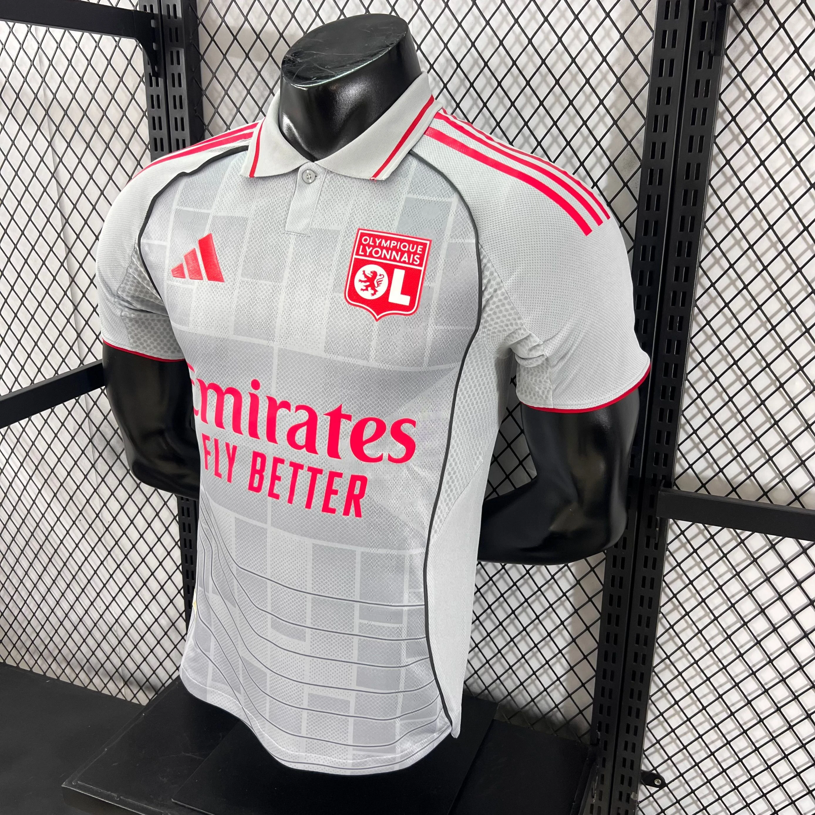 2025-26 Lyon Third Away Kit – Player Version view 6