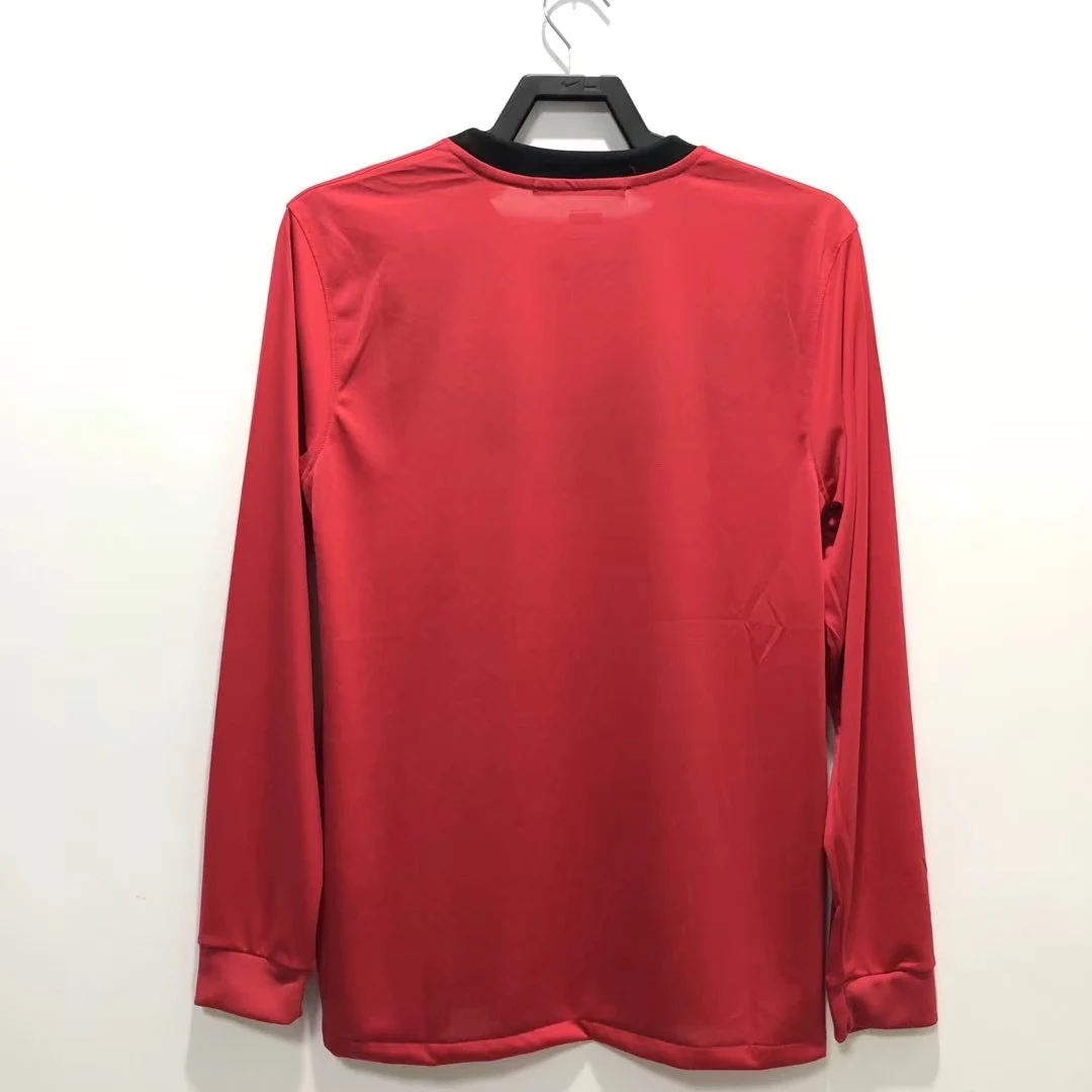 2010 Manchester United Home Long Sleeve Retro Jersey view 2
