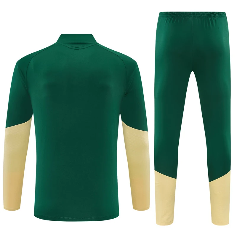 2026-27 Real Madrid Green Half-Zip Training Jersey view 15