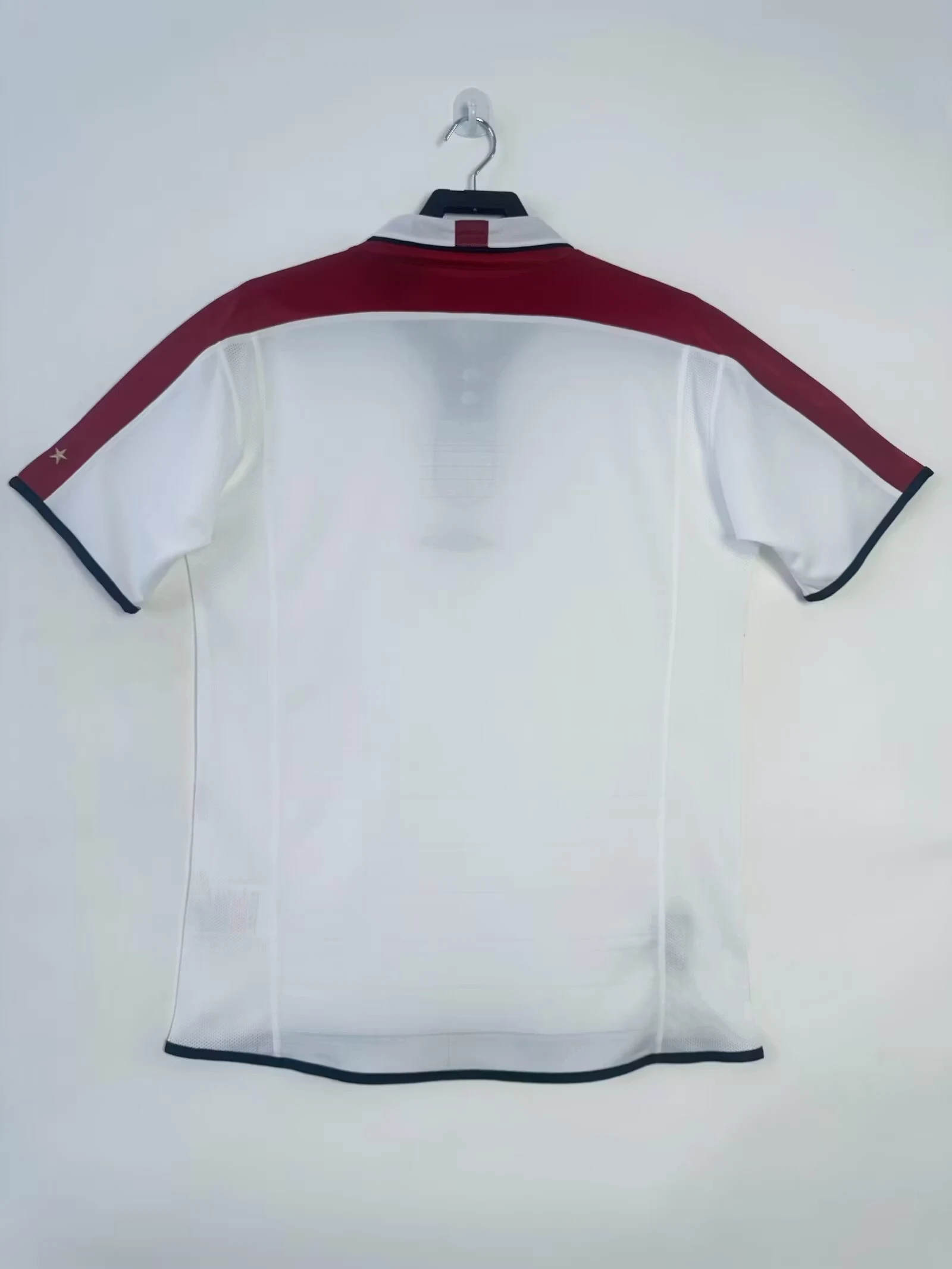 2004 England Home Retro Jersey view 2