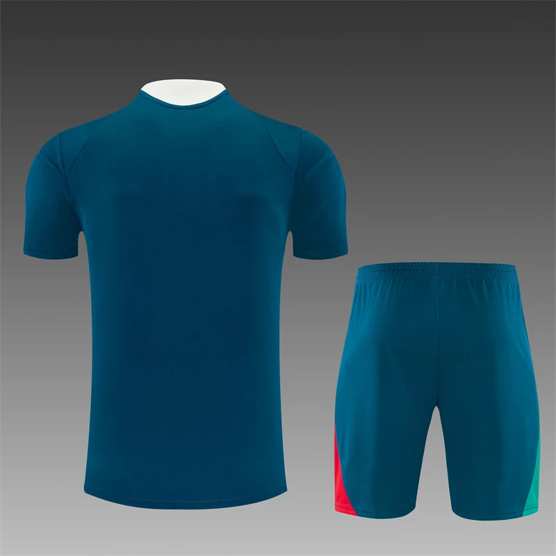 2026-27 Portugal Team Dark Green Short-Sleeve Training Jersey view 2