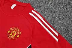 2025-26 Manchester United Red Short Sleeve Training Jersey view 10