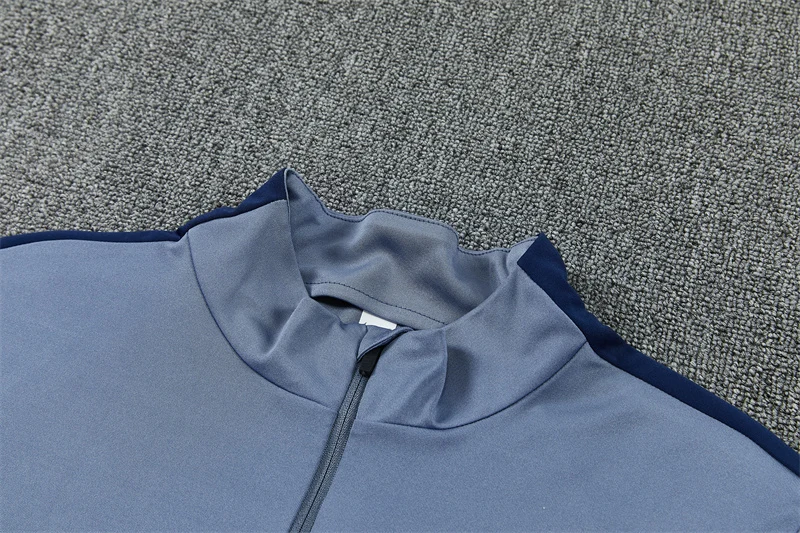 2026-27 England Grey Half-Zip Training Jersey view 4