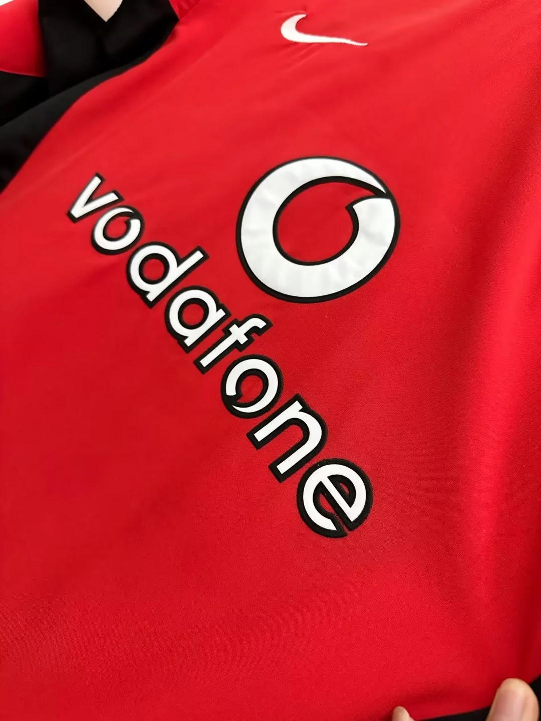 2002-04 Manchester United Home Long Sleeve Retro Shirt view 3
