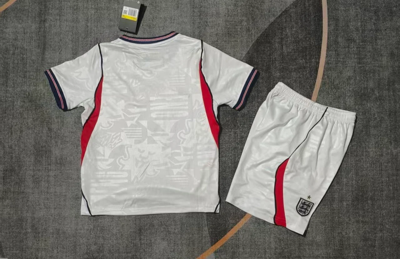 2026-27 England Home Jersey – Kids' view 2