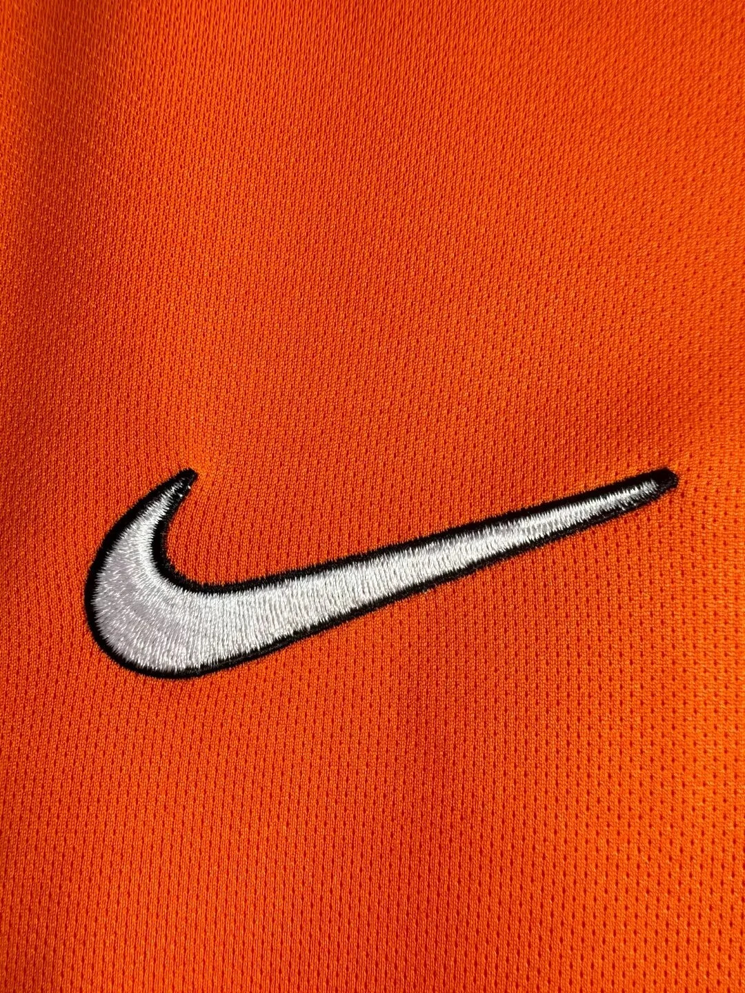 1998 Netherlands Home Long Sleeve Retro Jersey view 4