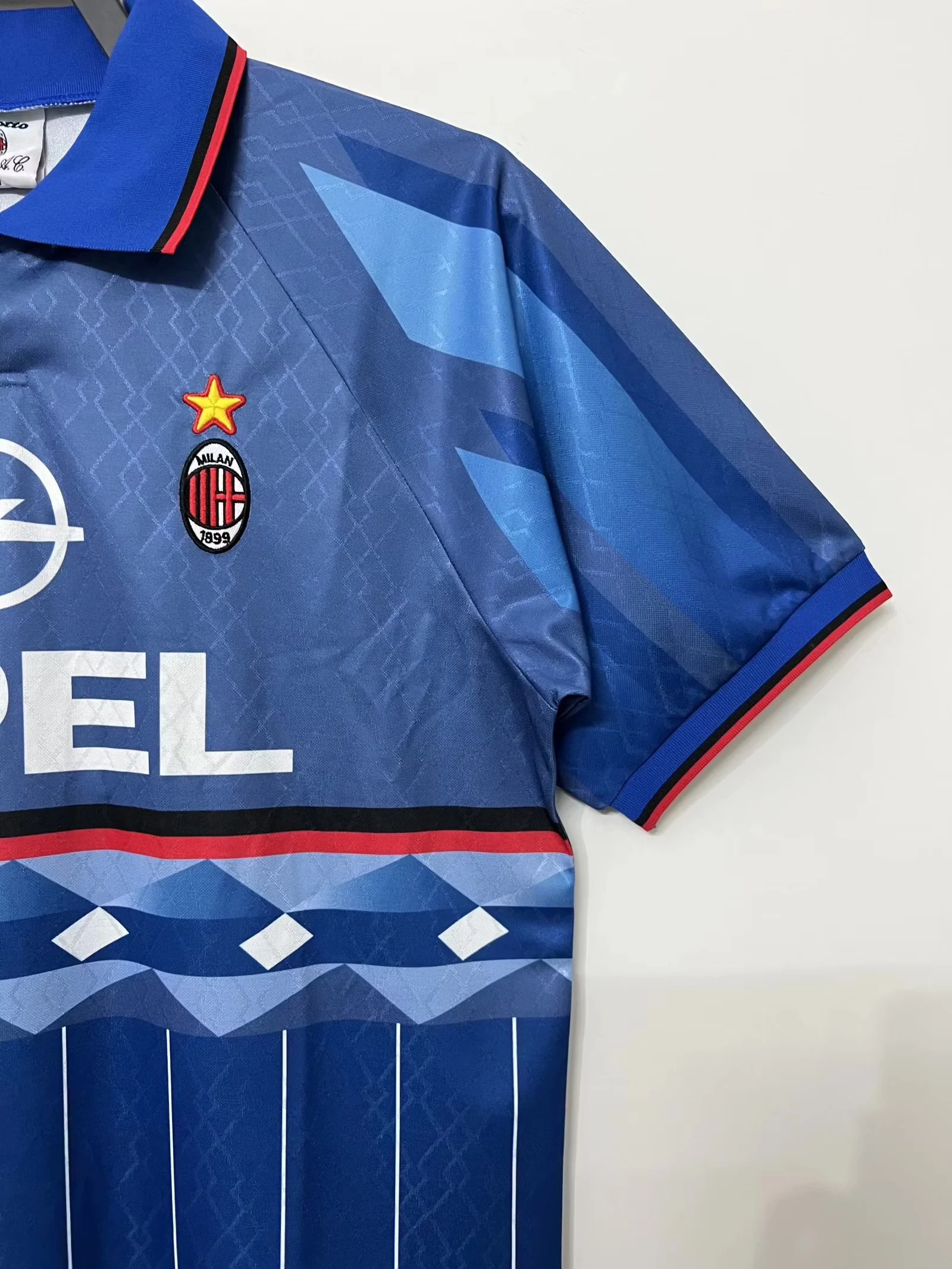 1995-96 AC Away Retro Jersey view 7