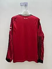 2025-26 Manchester United home long-sleeved jersey. view 2
