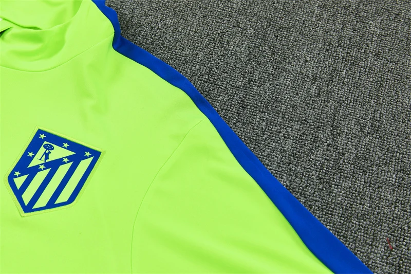 2026-27 Atlético Madrid Green Half-Zip Training Jersey view 9