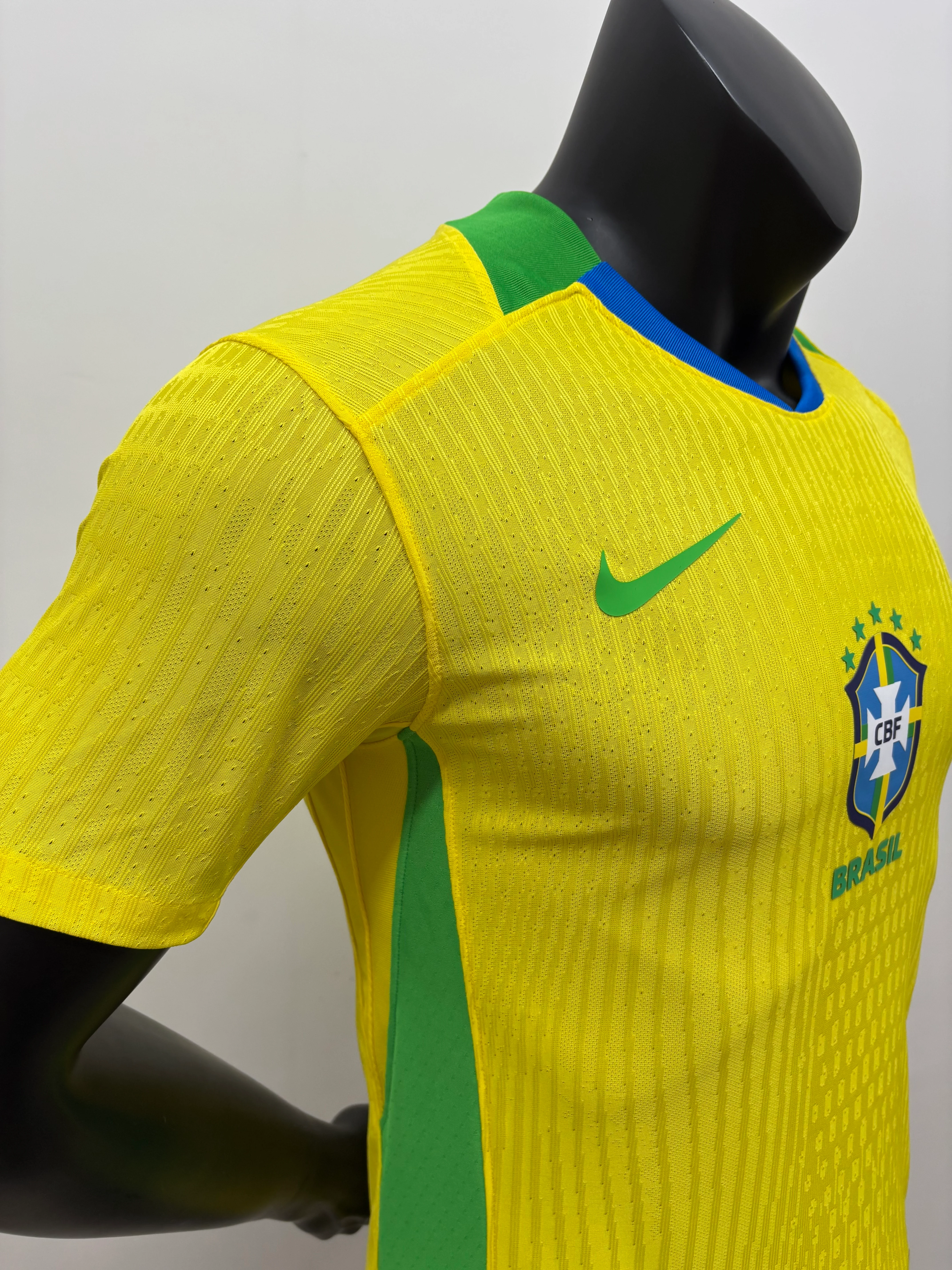 2025-26 Brazil Home Jersey - Player Version view 3