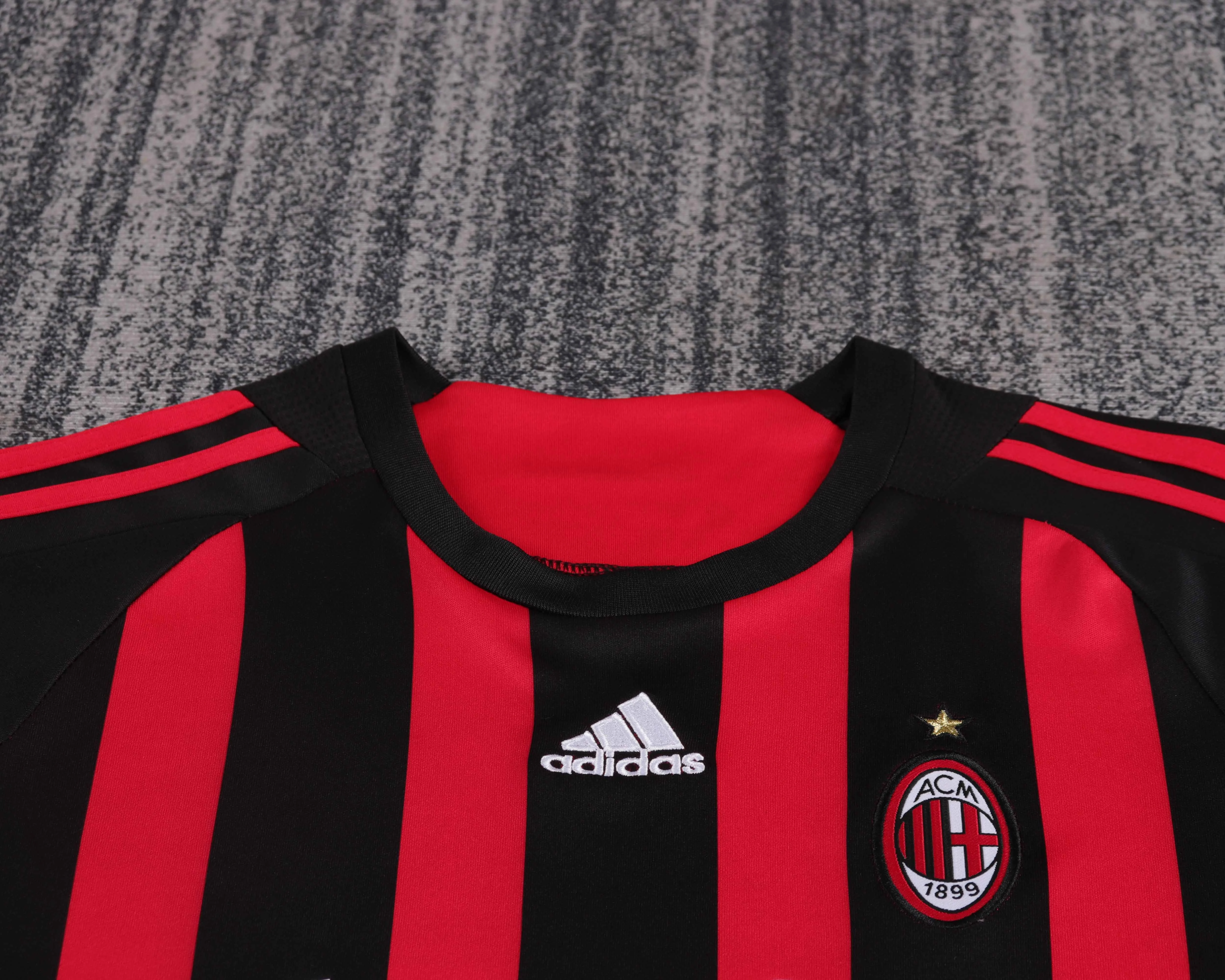 2008-09 AC Home Retro Shirt - Kids Sizes view 12