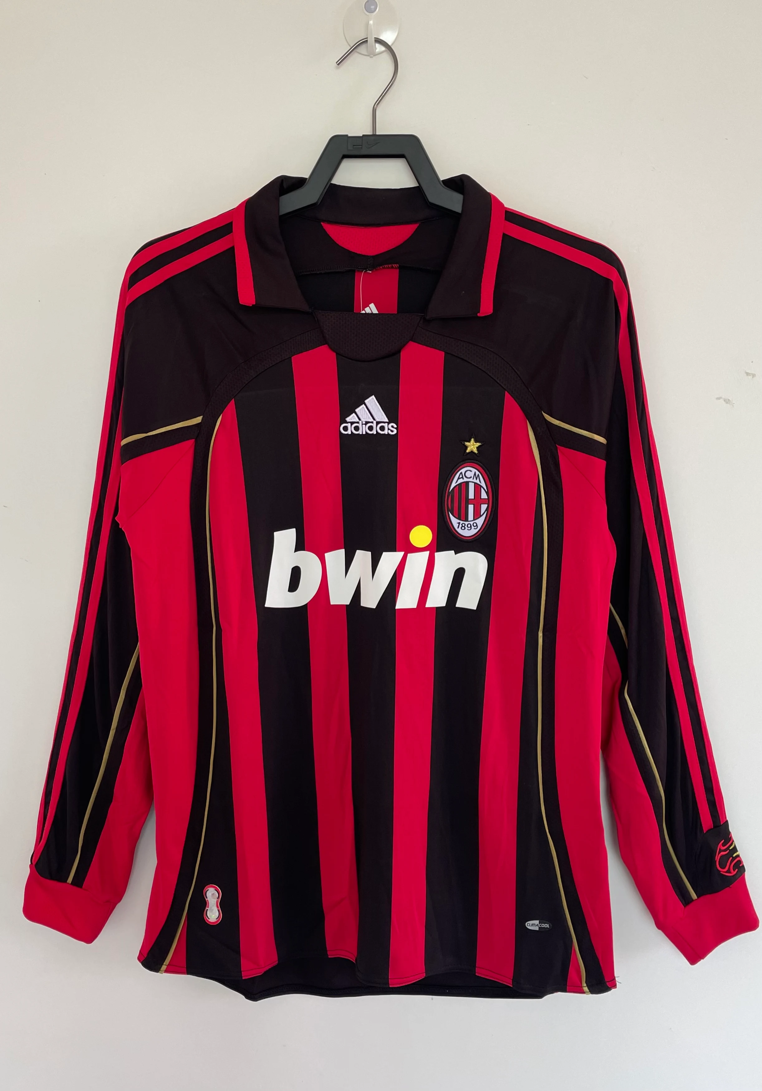 2006-07 AC Home Long Sleeve Retro Jersey