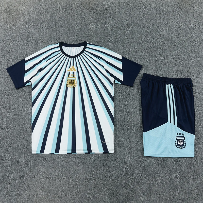 2026-27 Argentina Blue and White Short-Sleeve Training Jersey view 15