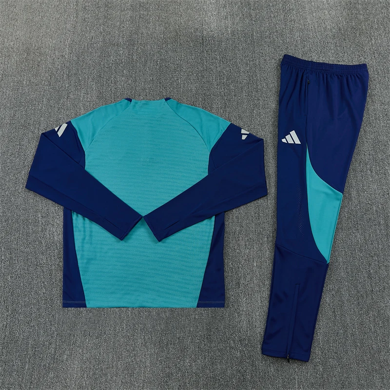 2025-26 Arsenal Green Half-Zip Training Jersey view 11