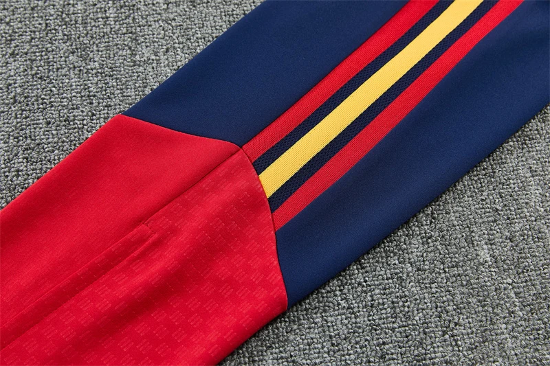 2026-27 Spain Red Half-Zip Training Jersey view 11