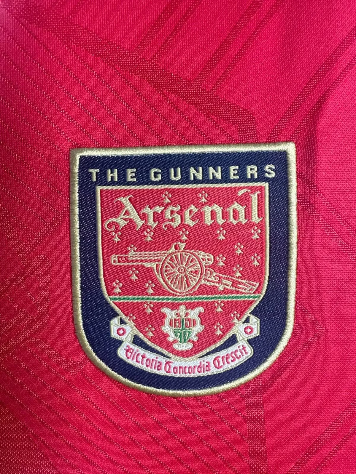 1996-97 Arsenal Home Long Sleeve Retro Shirt view 6