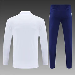 2025-26 Portugal White Half-Pull Training Jersey view 2