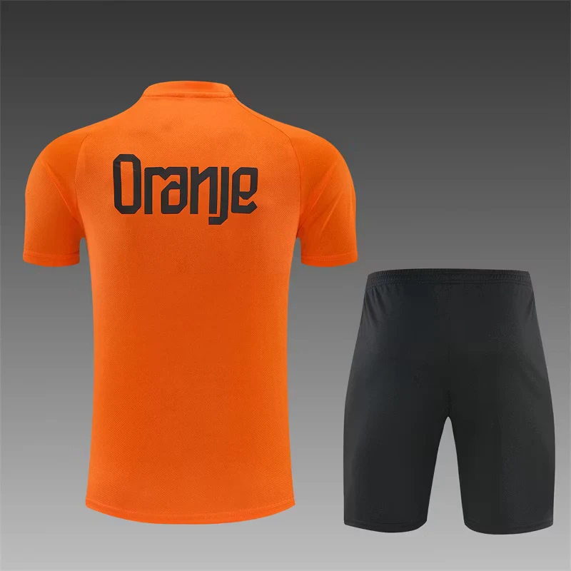 2026-27 Netherlands Royal Orange Short-Sleeve Training Jersey view 2