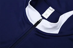 2025-26 Portugal Royal Blue Half-Pull Training Jersey view 13