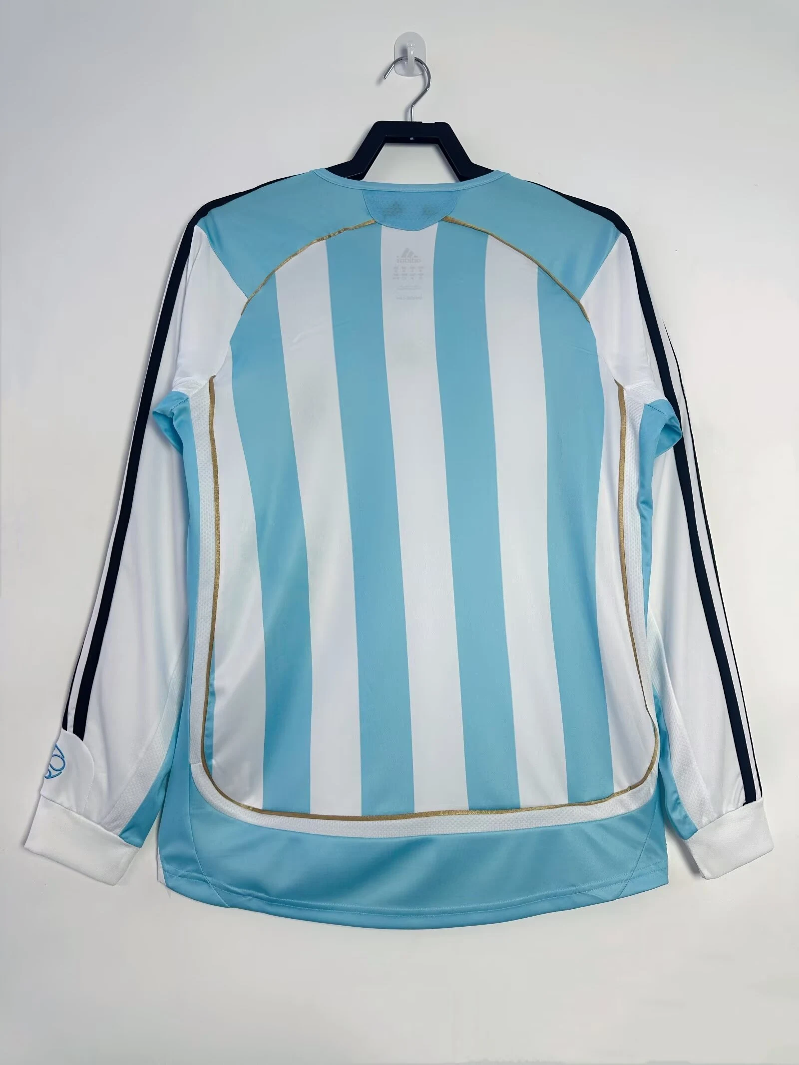 2006-07 Argentina Home Long Retro Jersey view 2